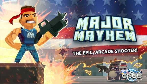 Major Mayhem là một game bắn súng đơn giản, truyền thống
