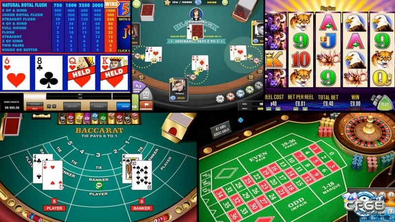 Top game thu hút nhất tại casino