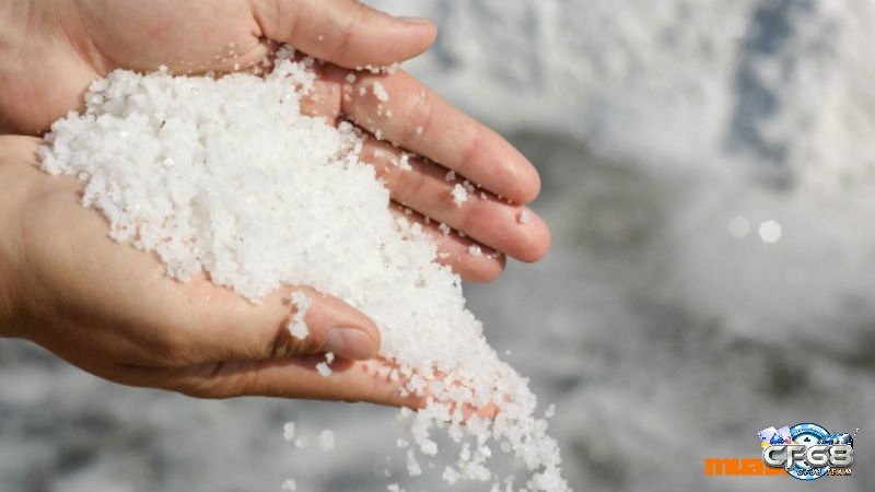Muối cũng là một thành phần dễ kiếm để có thể áp dụng một trong những cách đốt vía bán hàng