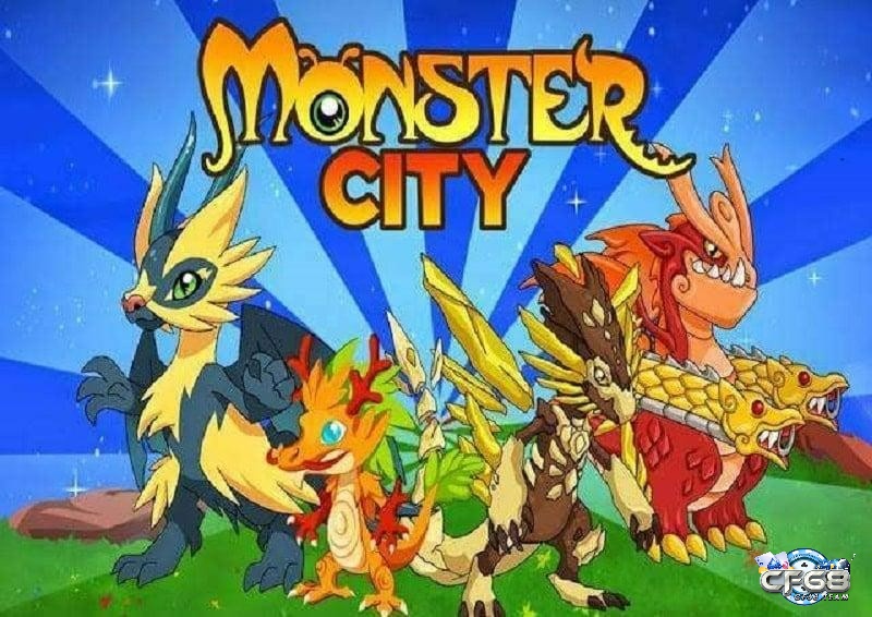 Monster City được thiết kế với hình ảnh 3D vô cùng đẹp mắt