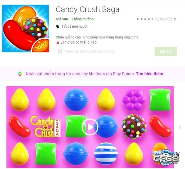 Tai keo candy hiệu quả dành cho Android