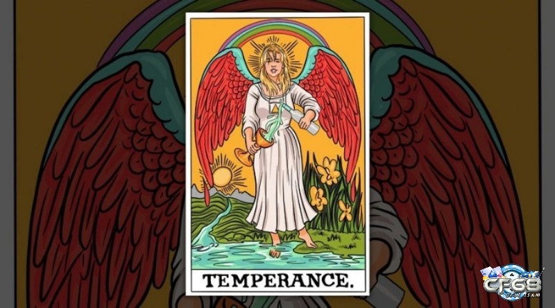 Quân bài tarot Temperance theo cách bói tình yêu bằng bài tarot