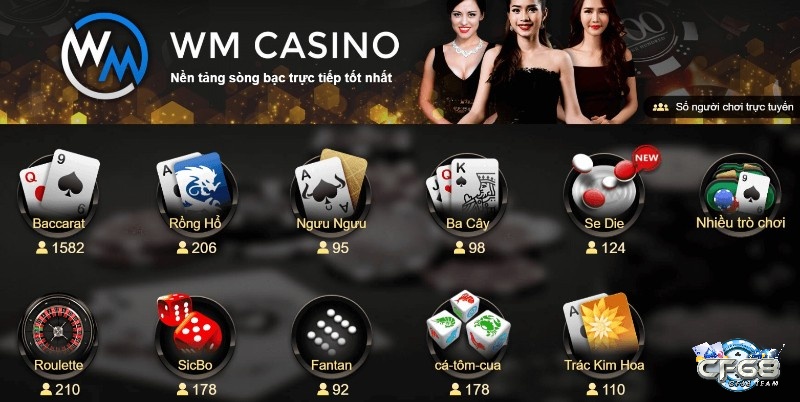 Hệ thống game Ku casino đa dạng và chất lượng