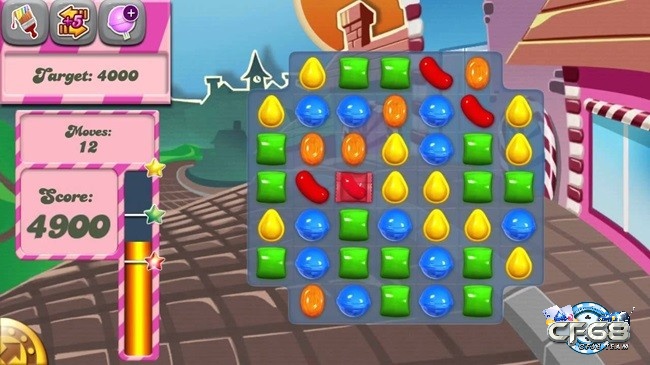 Candy Crush 3 được phát hành vào 2012 bởi King.com Limited Aragon