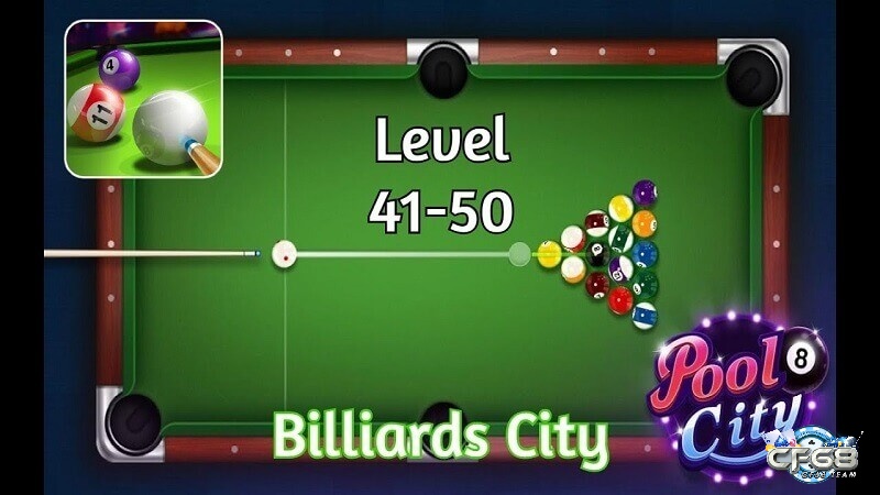 Pooking – Billiards City là game bida 3 băng từ công ty MOUNTAIN GAME