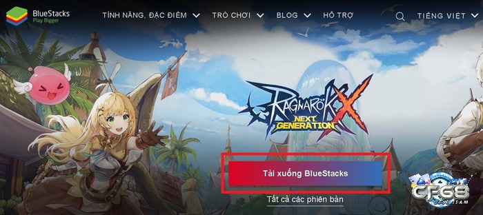 Bạn cần cài đặt BlueStacks để có thể chơi game Android trên máy tính