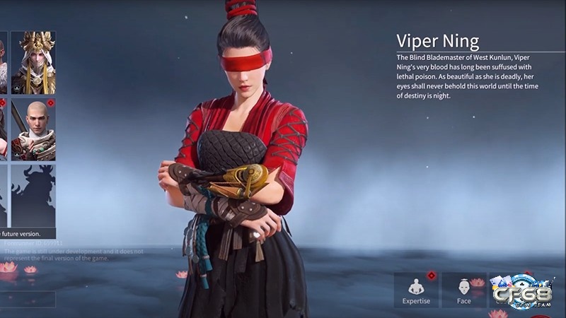 Nữ võ sĩ mù Viper Ning