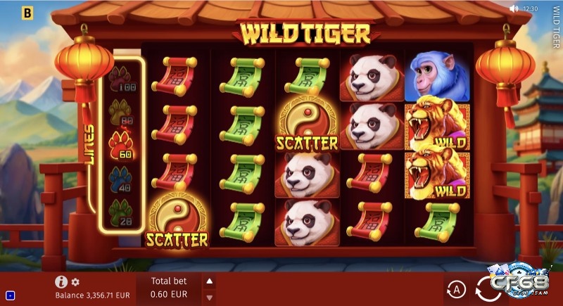 Tính năng thưởng trong Game Slot Wild Wild Tiger