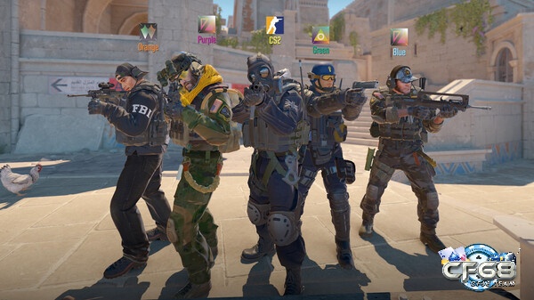 Các nhân vật trong CS:GO thuộc 2 nhóm khủng bố và cảnh sát