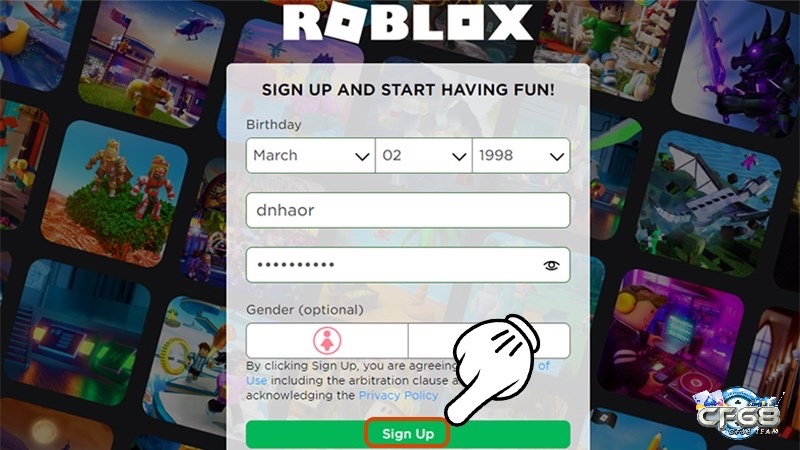 Hướng dẫn chi tiết về quá trình đăng nhập và tham gia chơi roblox trên web